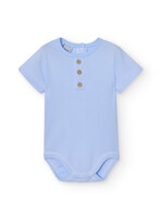 Babidu Babidu COTTON BODYSUIT SKY BLUE-1111