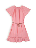 NoNo NoNo Mill A-line Crincled summer dress N403-5817 Strawberry Pink