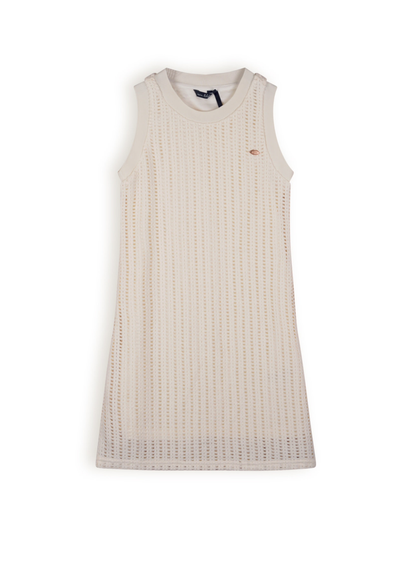 Nobell Nobell Matis Crochet Knit Singlet Dress Q403-3807 Pearled Ivory