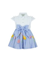 Lapin House Lapin House Dress E1106 - PATTERN - LIGHT BLUE-241E3242