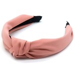 Diadeem  knoop oud roze