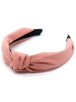 Diadeem  knoop oud roze