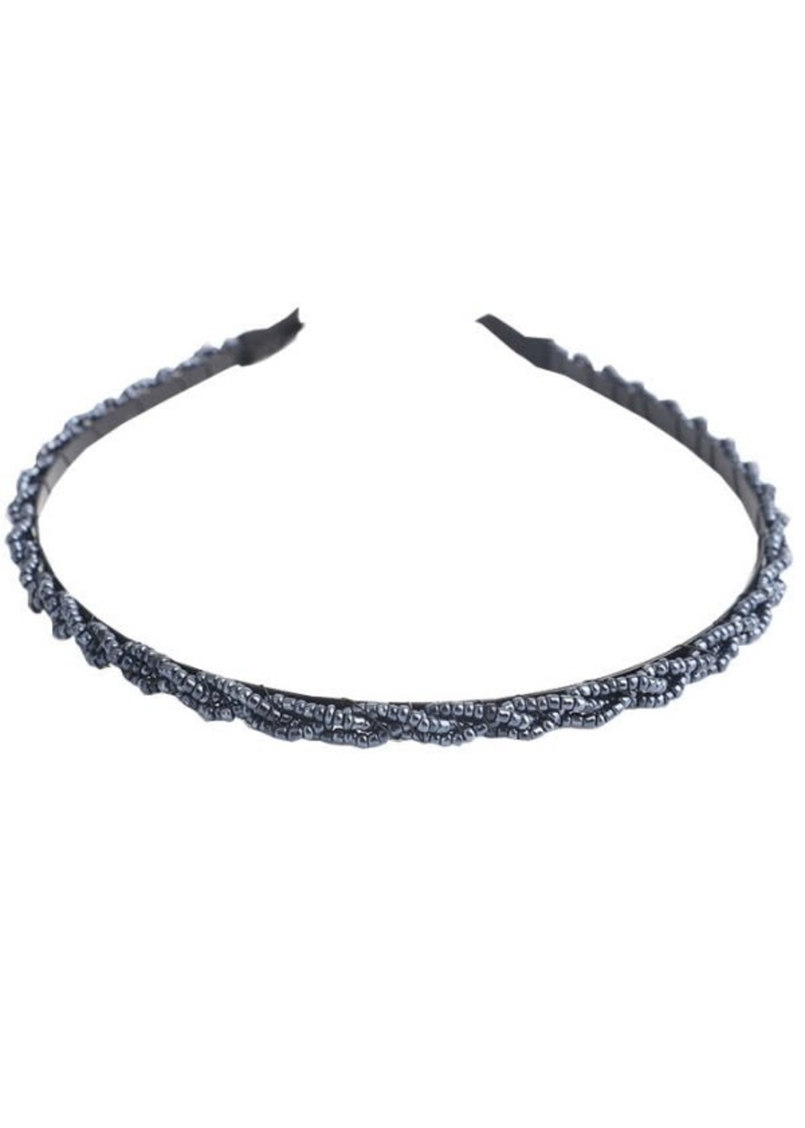 Haarband glitter blauw