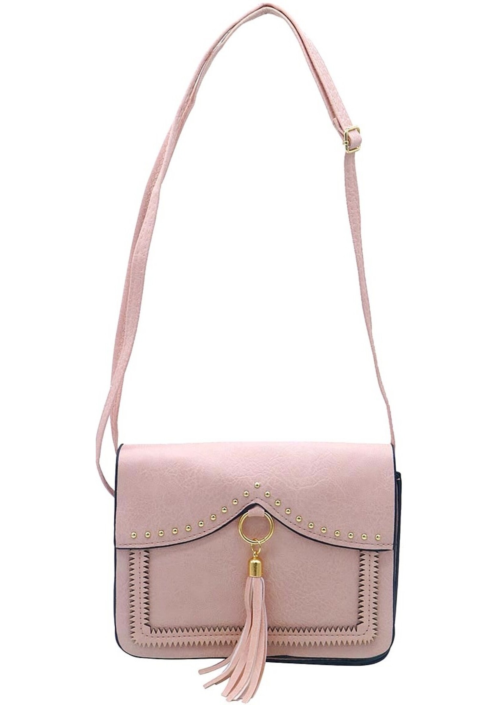 Tas  roze met gouden details