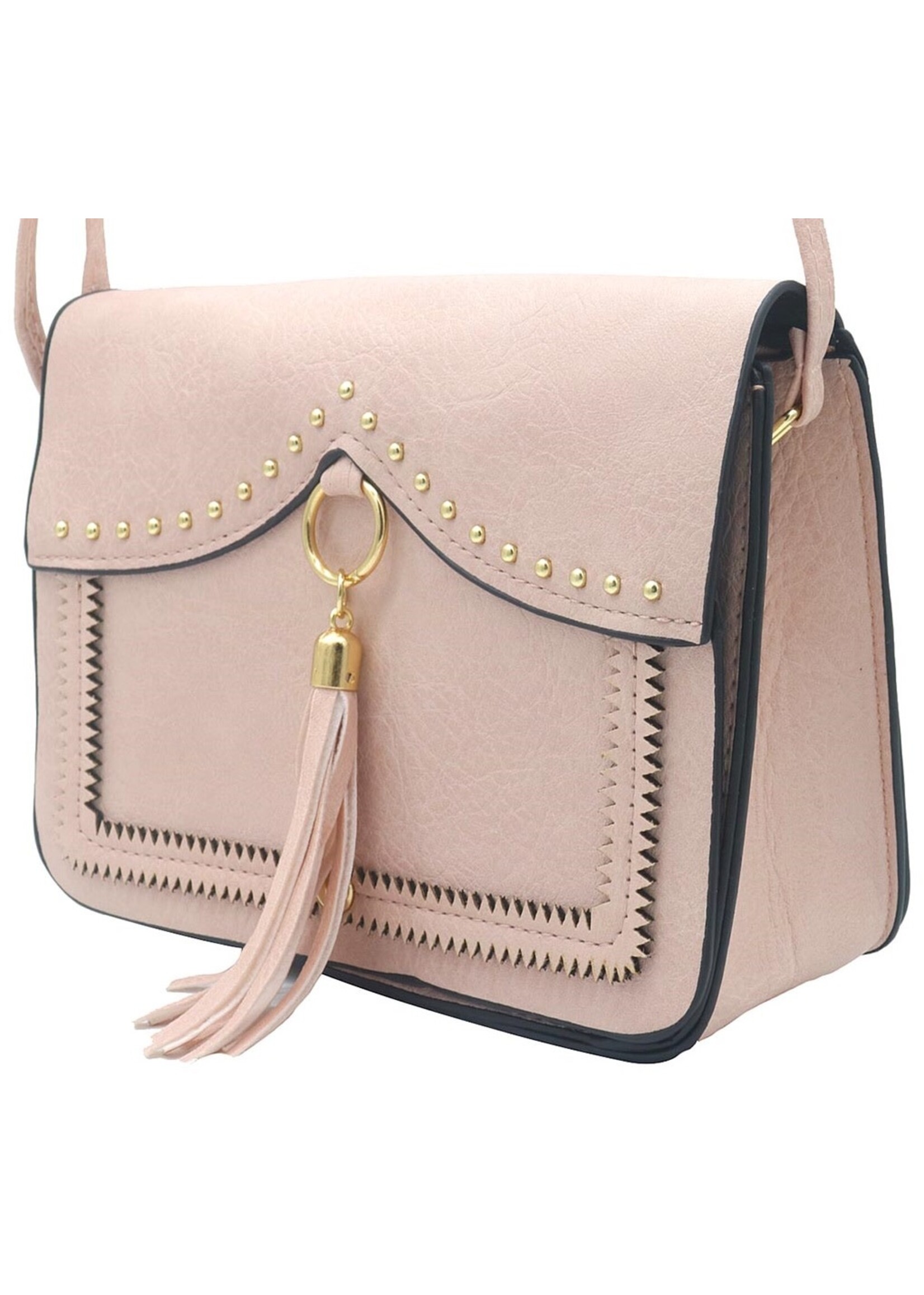 Tas  roze met gouden details