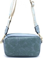 Tas blauw met brede band