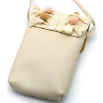 Tasje smal beige