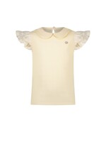 Le Chic Le Chic Nicola voile T-shirt C312-5400 Off White