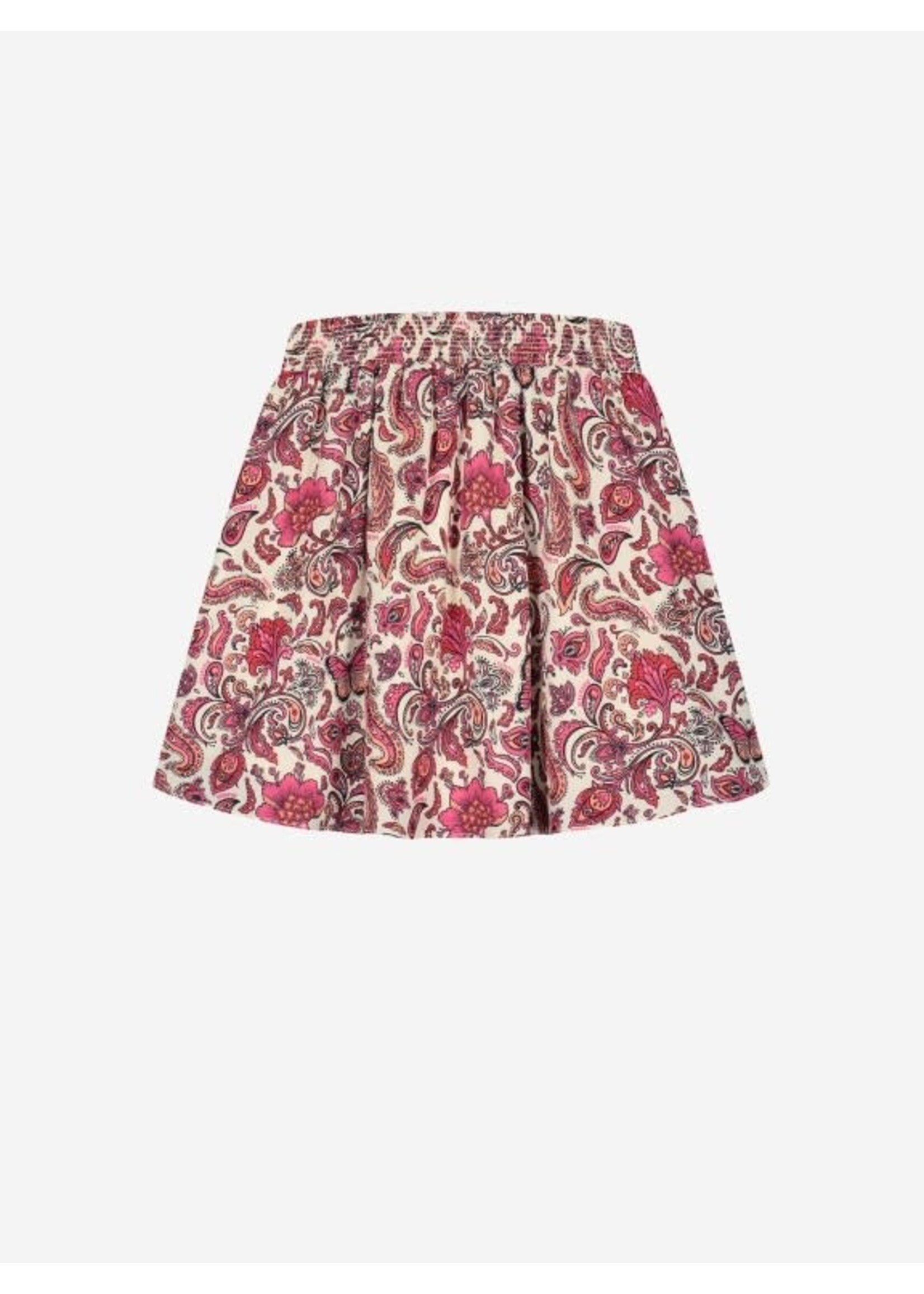 Nik&Nik Nik&Nik Paisley Skirt Vibrant Orange/Fuchsia Pop G 3-883 2404
