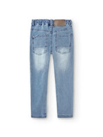 Boboli Denim stretch trousers for boy BLUE 390002