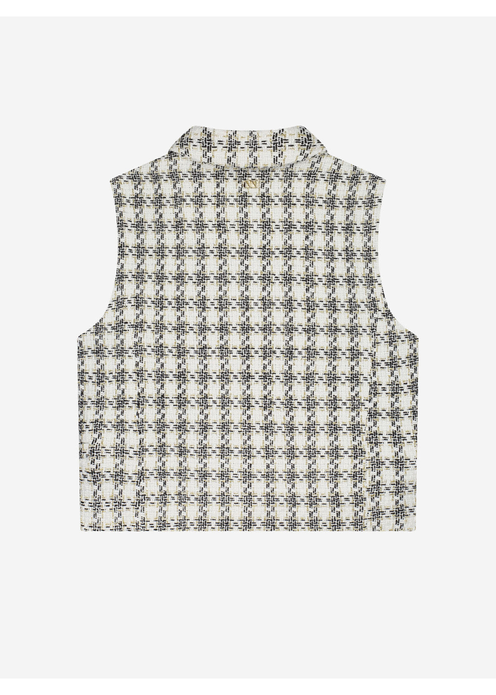 Nik&Nik Nik&Nik Sonna Blazer Off White/Black G 1-888 2404