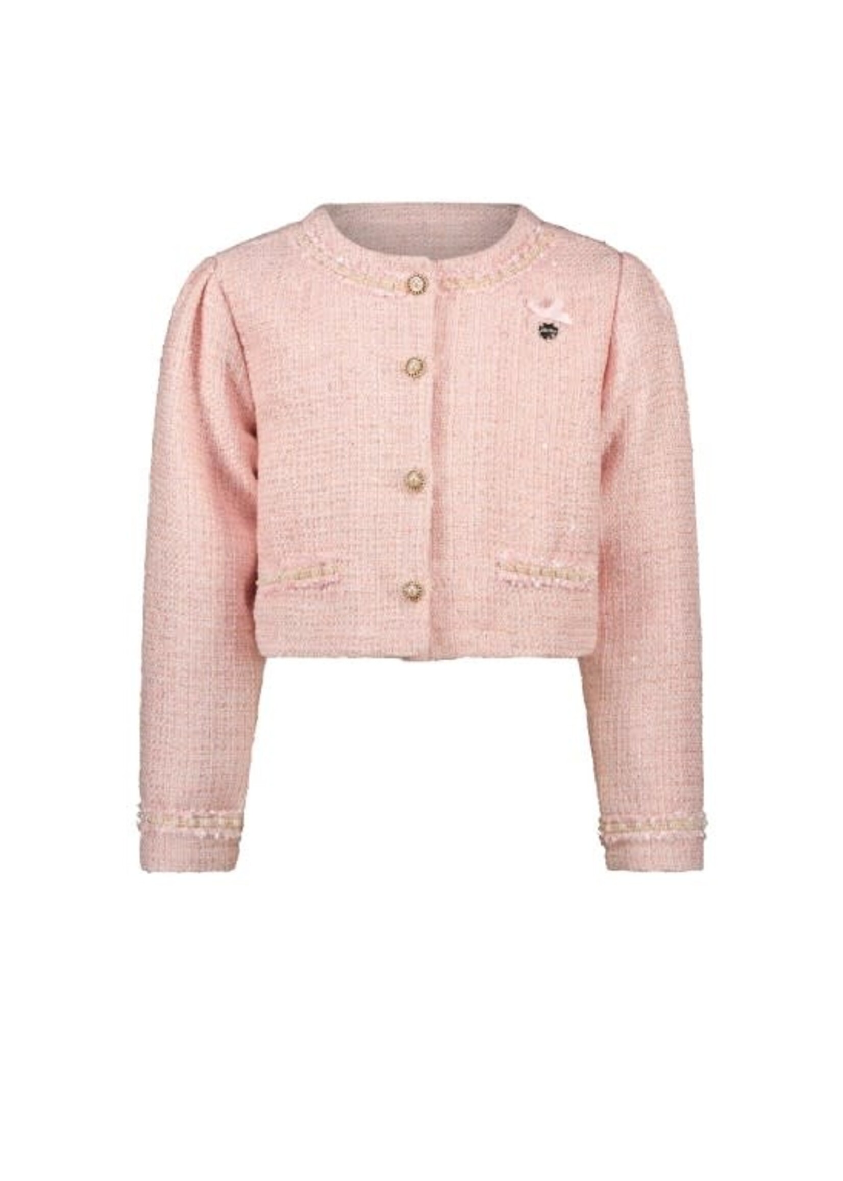 Le Chic Le Chic AMY tweed jacket C212-5142 Pink Mist