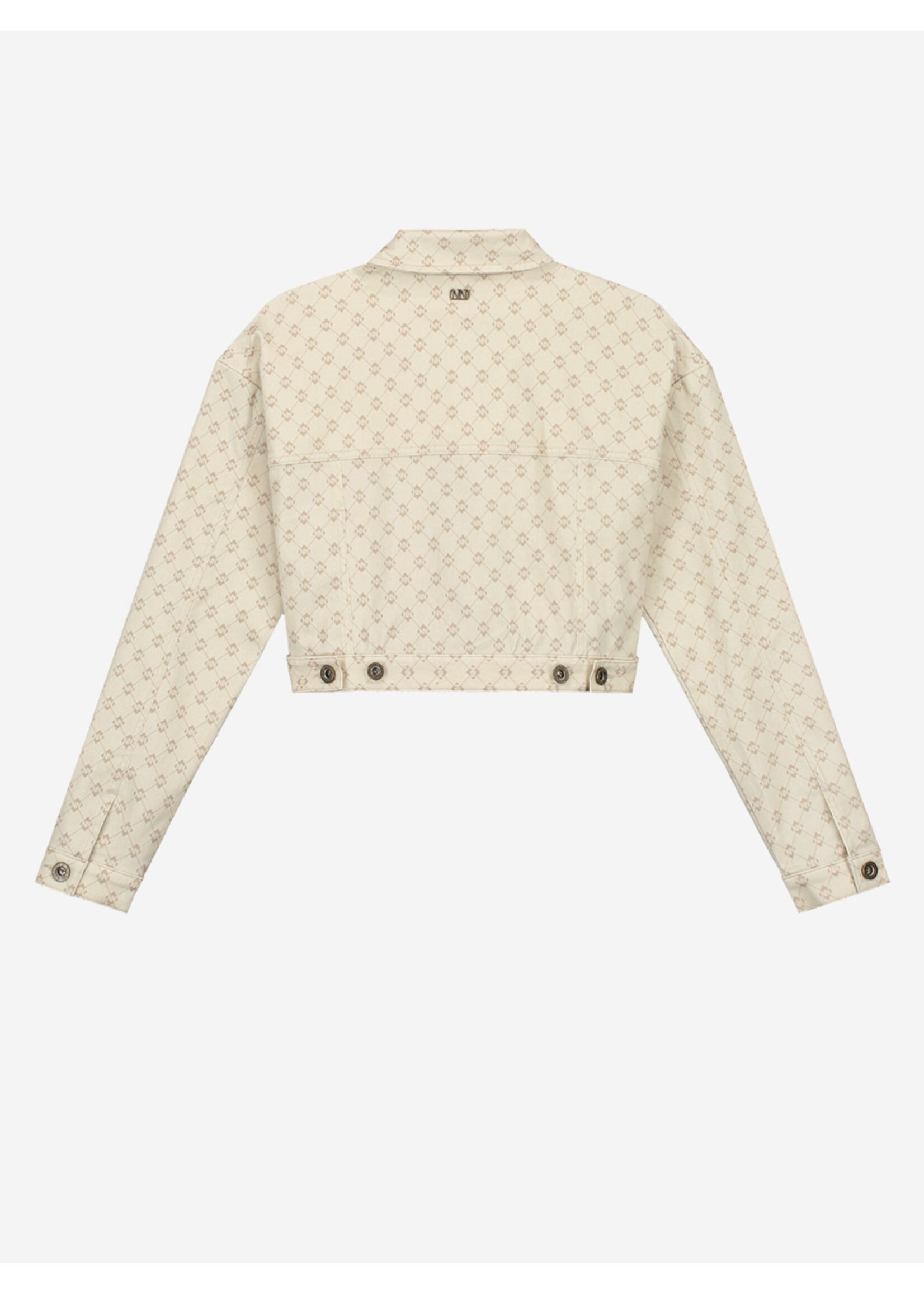Nik&Nik Nik&Nik Printed Twill Jacket Kit/Hummus G 4-866 2404
