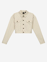 Nik&Nik Nik&Nik Printed Twill Jacket Kit/Hummus G 4-866 2404