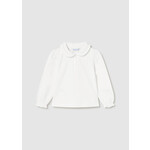 Mayoral Mayoral L/s basic polo Natural - 24 00104