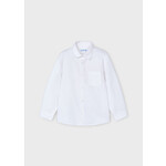 Mayoral Mayoral Basic l/s shirt White - 24 00146