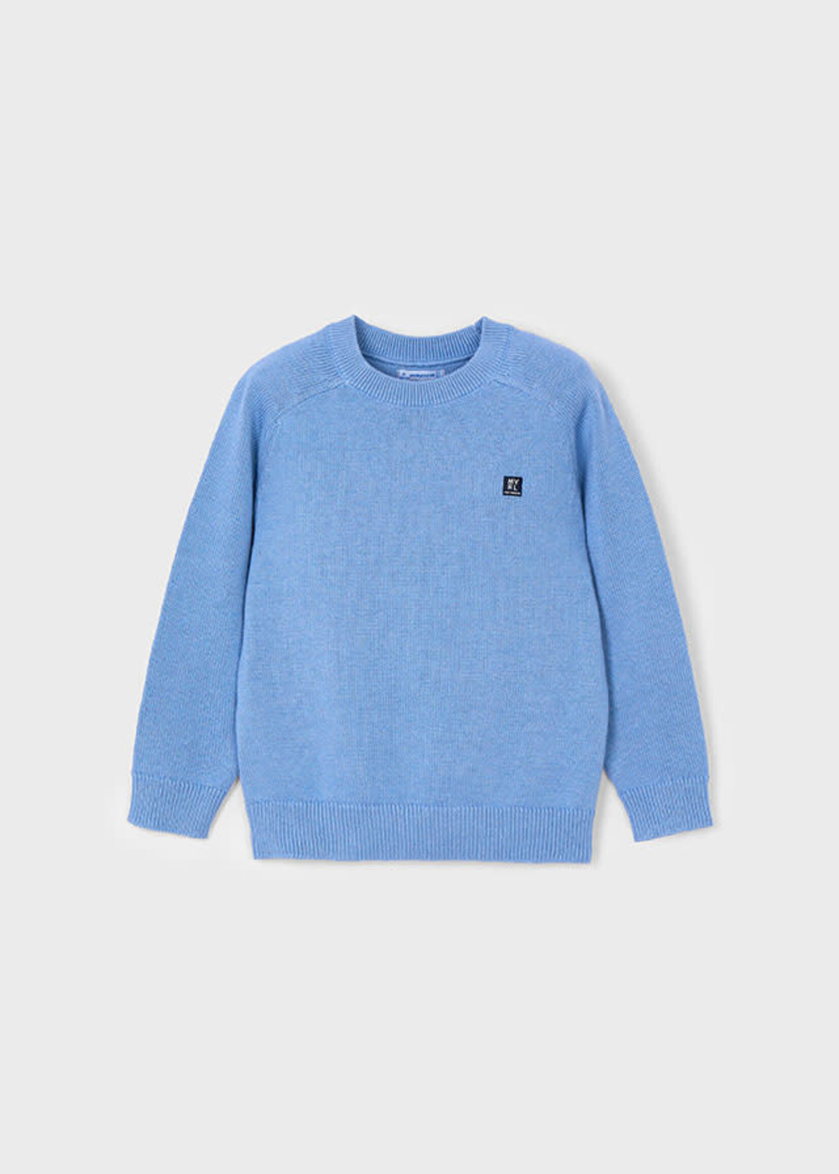 Mayoral Mayoral Basic crew neck jumper Glacial - 24 00311