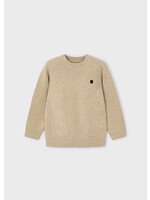 Mayoral Mayoral Basic crew neck jumper H. Sand - 24 00311