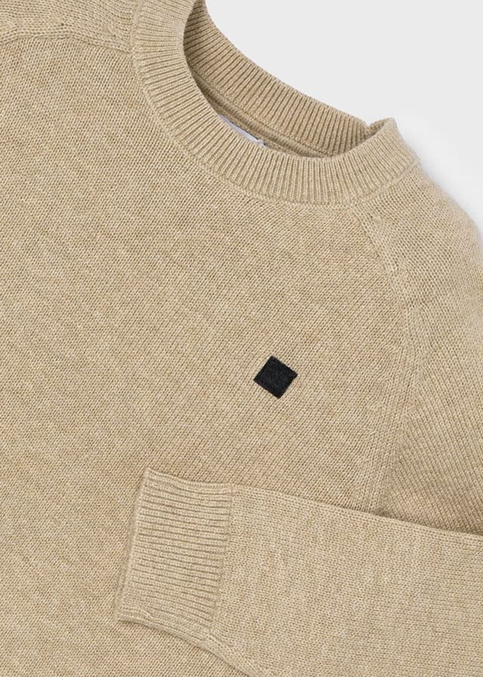 Mayoral Mayoral Basic crew neck jumper H. Sand - 24 00311