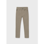 Mayoral Mayoral 5 pocket slim fit basic pant Walnut - 24 00582