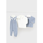 Mayoral Mayoral Knit dungarees set Blue - 24 02621