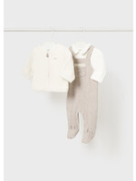 Mayoral Mayoral Onsie structured neck H. Walnut - 24 02615