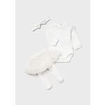 Mayoral Mayoral Tutu skirt set Natural - 24 02814