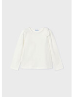 Mayoral Mayoral L/s t-shirt Natural - 24 04064