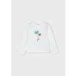 Mayoral Mayoral L/s t-shirt Nude-jade - 24 04066