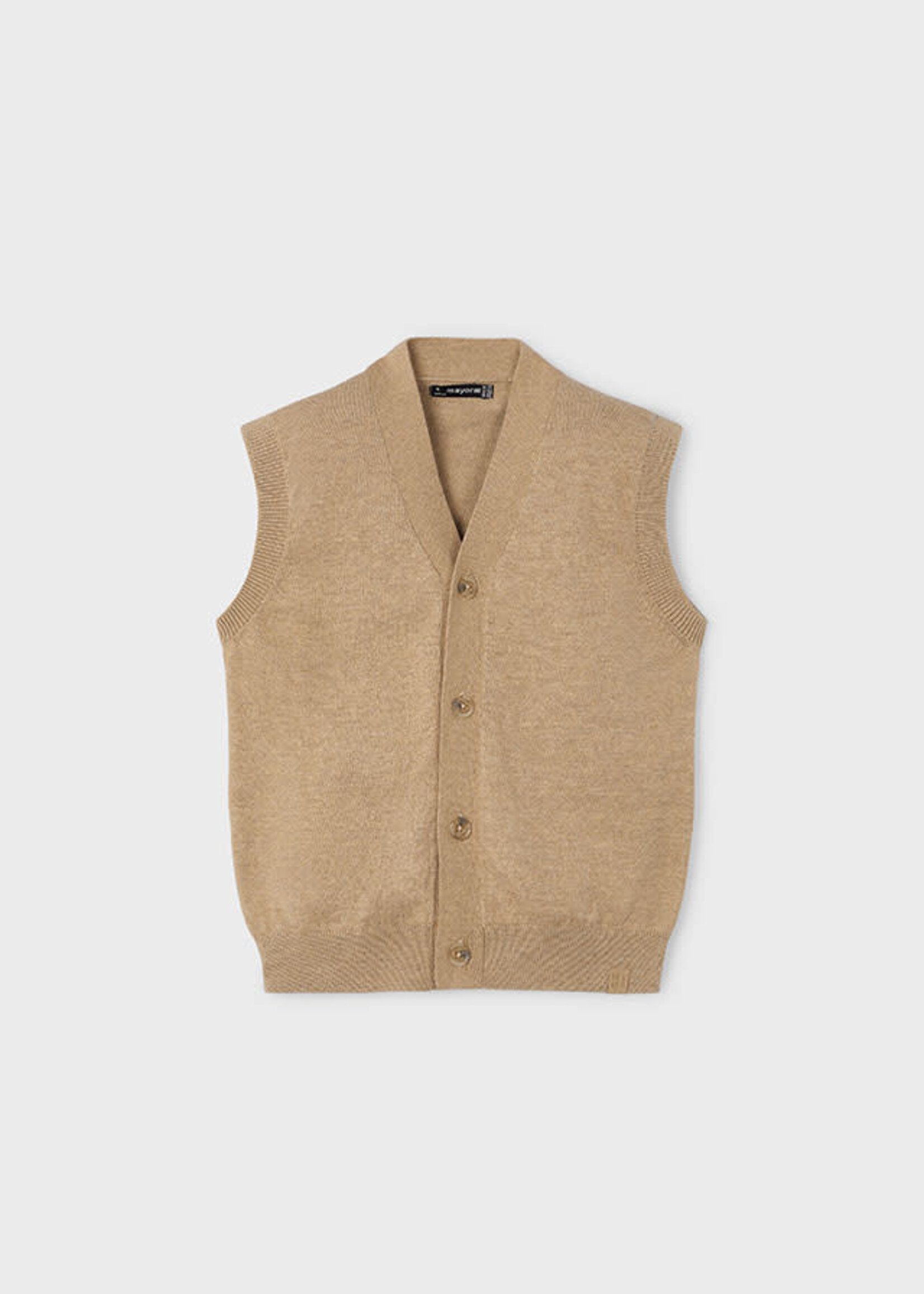 Mayoral Mayoral Knitting vest H. Toffee - 24 04345