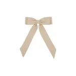 Siena Siena  strik satijn beige groot
