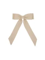 Siena Siena  strik satijn beige groot