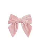 Siena Siena  strik velvet roze groot