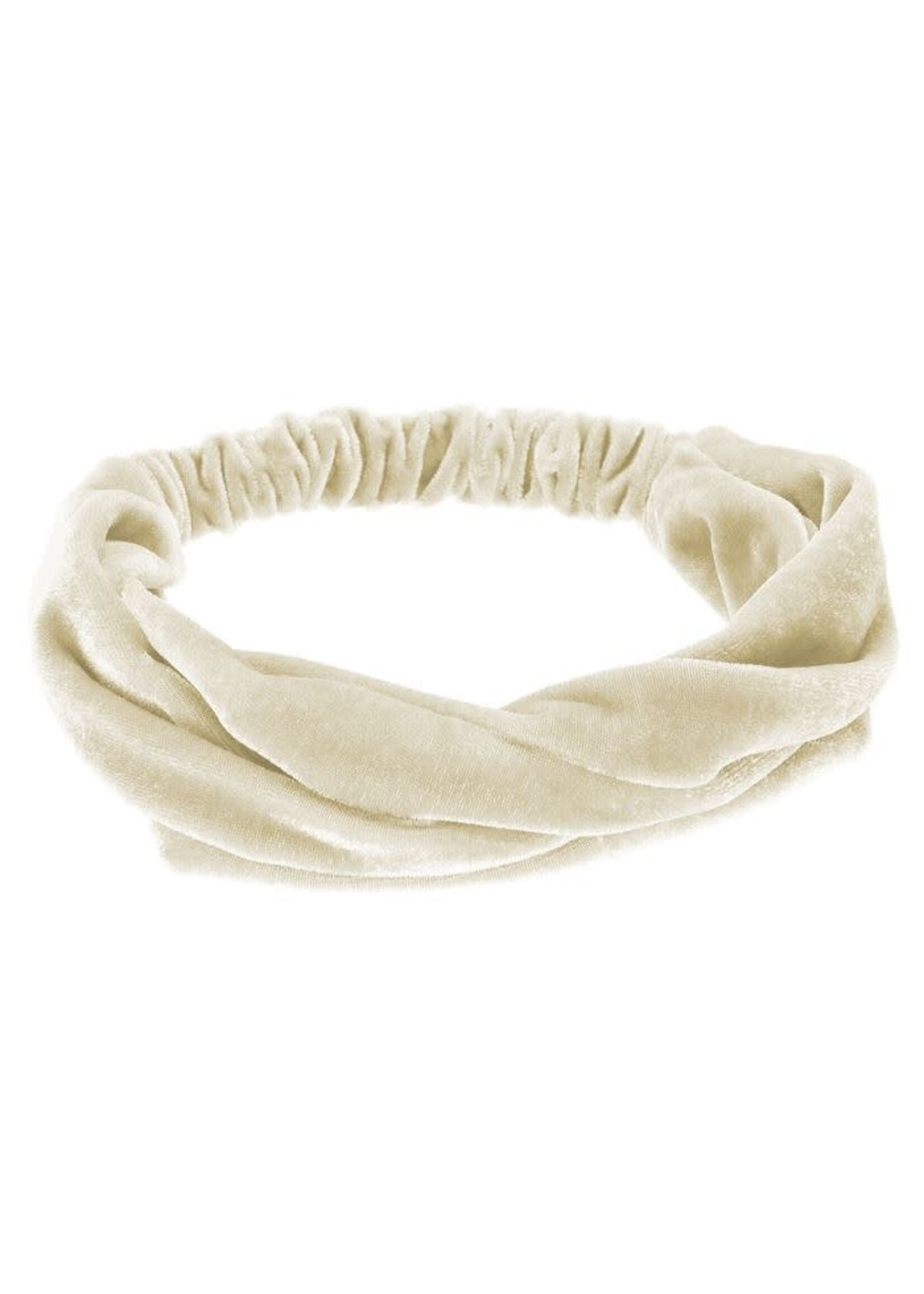 Siena Siena  haarband velvet beige
