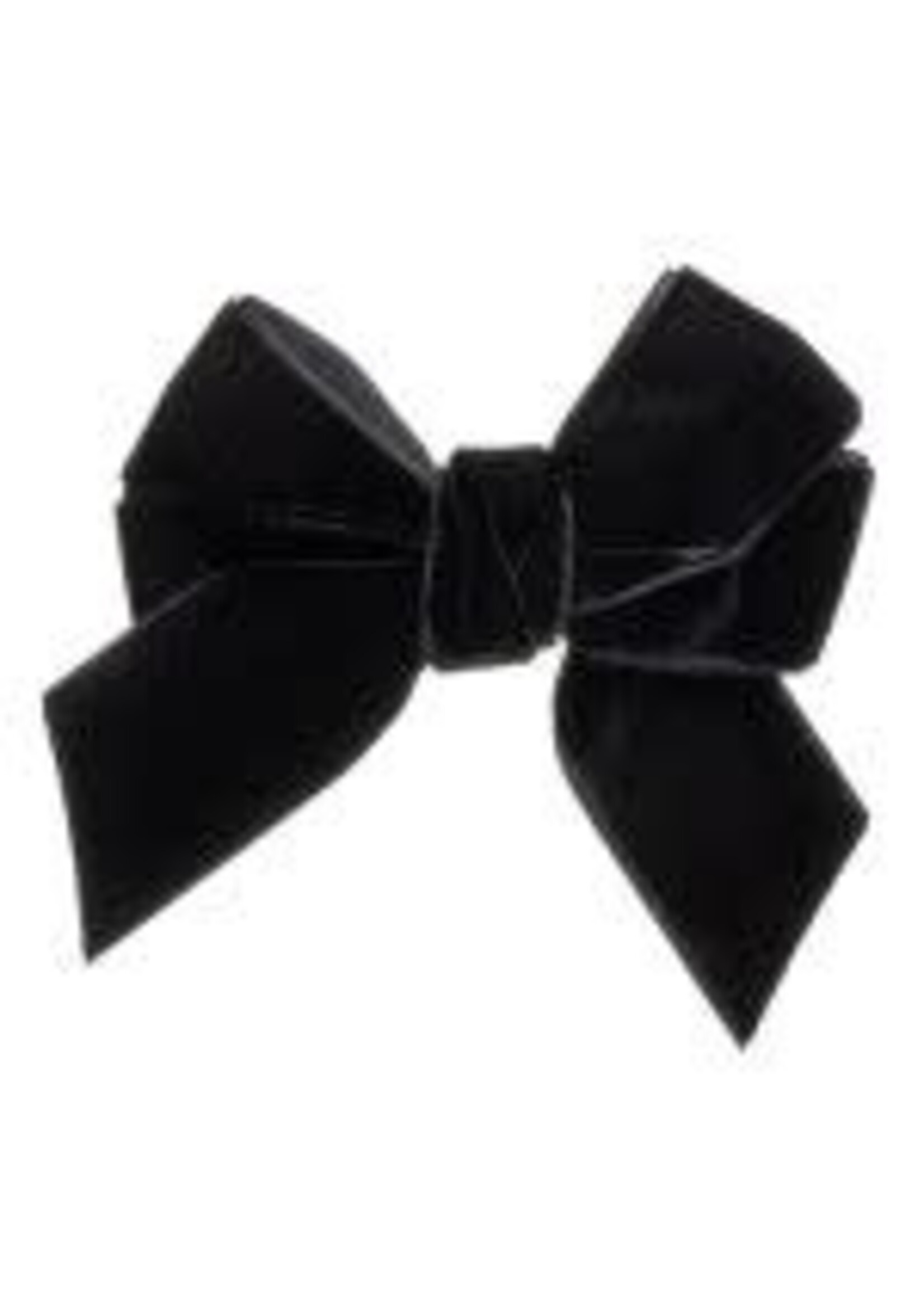 Siena Siena strik velvet zwart 9 cm