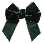 Siena Siena strik velvet groen 9 cm