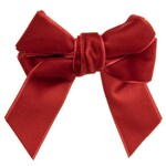 Siena Siena strik velvet rood 9 cm
