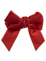 Siena Siena strik velvet rood 9 cm