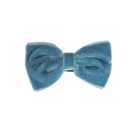 Siena Siena strik velvet blauw 6,5 x 3,5 cm