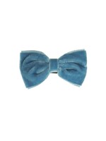 Siena Siena strik velvet blauw 6,5 x 3,5 cm