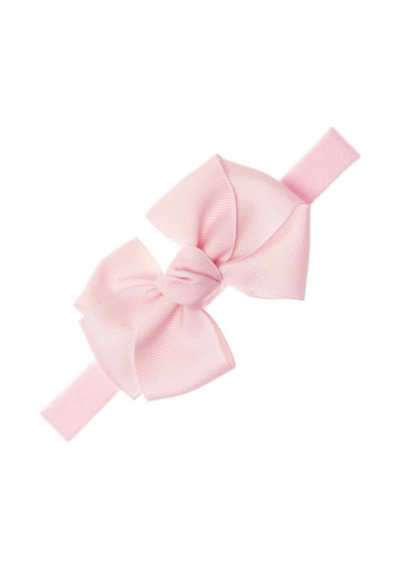 Siena Siena haarband  roze met groot  satijnen  strik