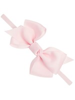 Siena Siena haarband  roze met groot  satijnen  strik