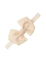 Siena Siena Haarband off white met grote strik 10 x 7 cm