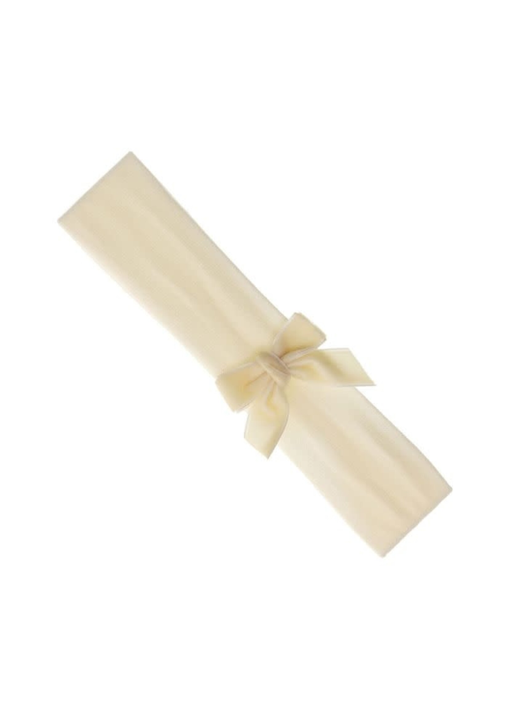 Siena Siena Haarband off white met velvet strik