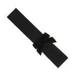 Siena Siena Haarband zwart met velvet strik