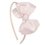Siena  haarband  roze met strik 9;7 cm.