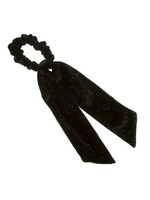 Siena Siena  velvet scrunchie donkerblauw