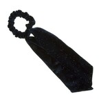 Siena Siena  velvet scrunchie zwart