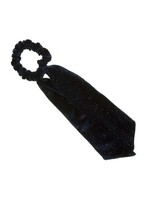 Siena Siena  velvet scrunchie zwart