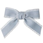Siena Siena  strik ribbon blauw 8.5x 7 cm.